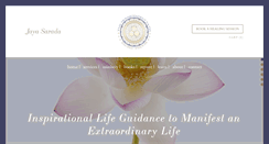 Desktop Screenshot of jayasarada.com